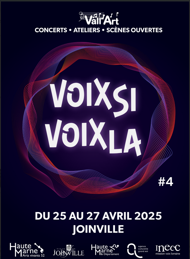 Festival VoixsiVoixla de Joinville le 27 avril 2025